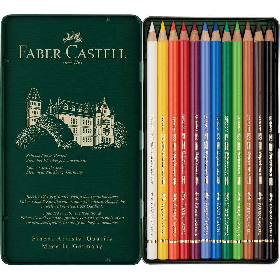 Polychromos Art Colouring Pencils Box of 12